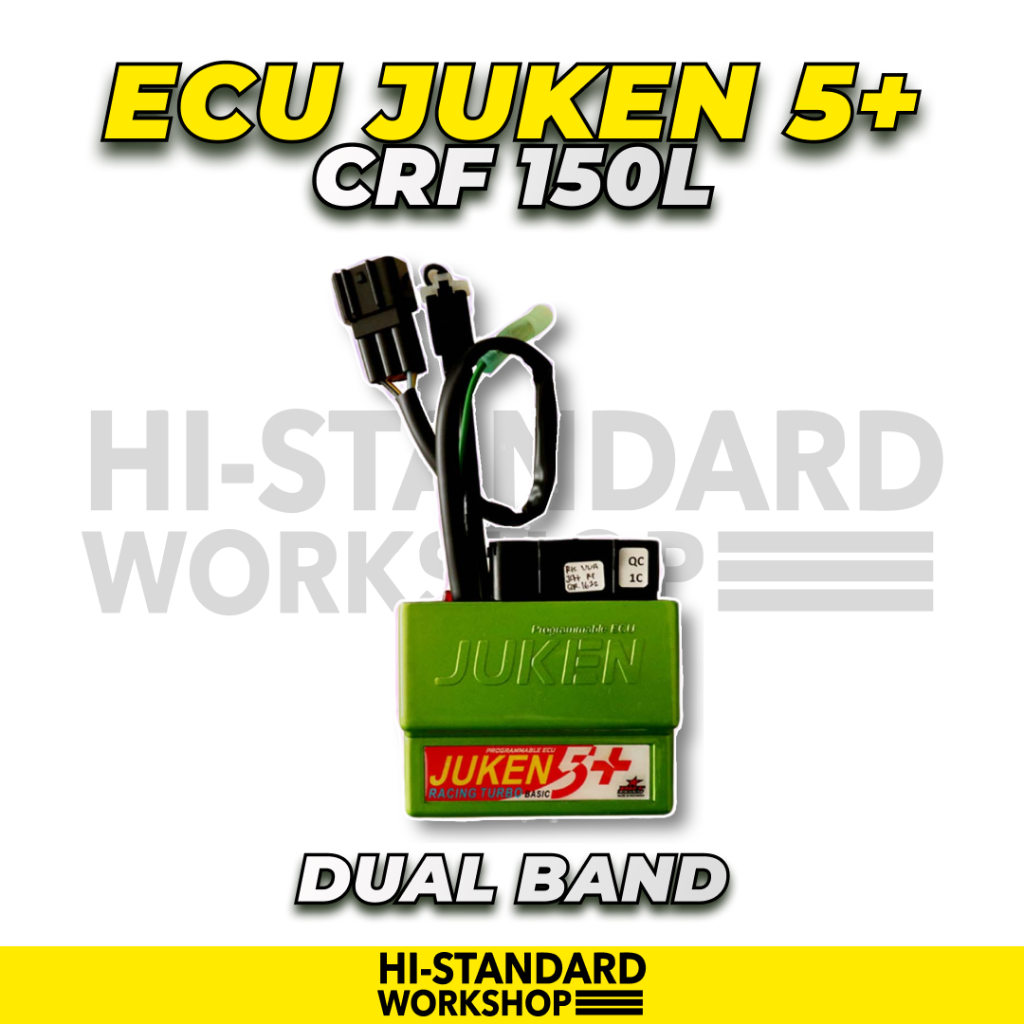 CRF 150L  ECU JUKEN 5+ DUAL BAND BRT HONDA CRF 150L SUDAH DI SETTING