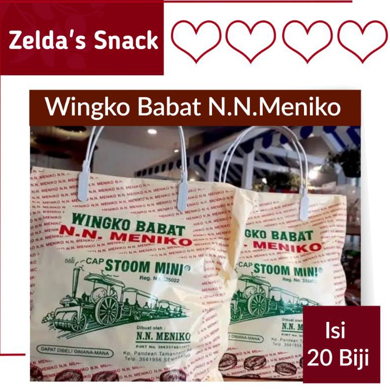 

Serba Murah Wingko Babat NN Meniko Cap Stoom Mini Oleh Oleh Khas Semarang GM7