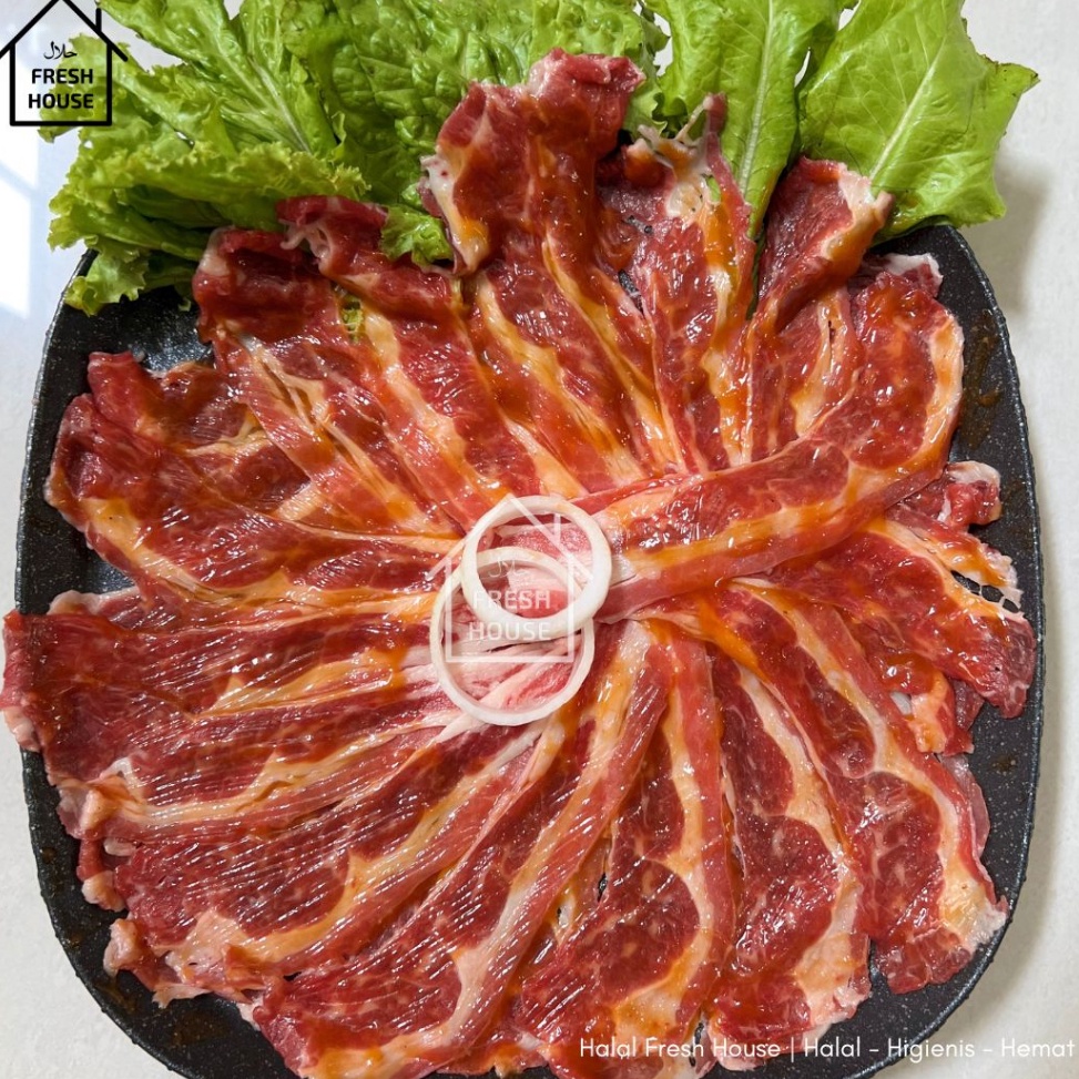

QKMC585 COD Beef Slice Ausie Daging Sapi Slice Marinasi 25GR 5GR