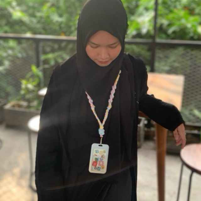 

Macrame Lanyard ID Holder / Name Tag / Strap / Handmade