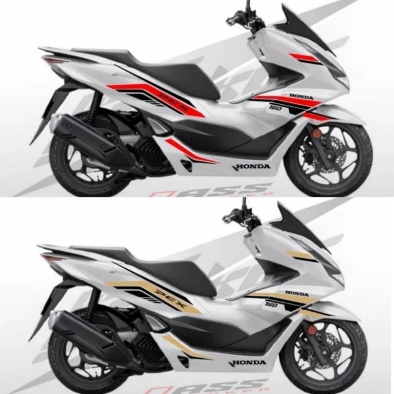 STICKER PCX 160 / STIKER STRIPPING PCX 160 /STRIPING VARIASI PCX / AKSESORIS MOTOR PCX160 (COD)