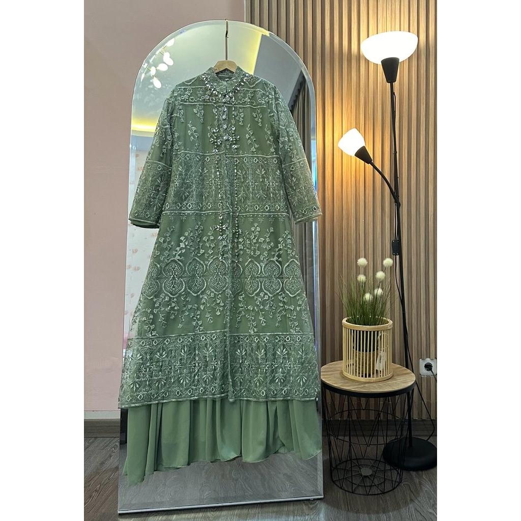 Mahalini Dress / Gamis Kondangan / Seragaman Pesta
