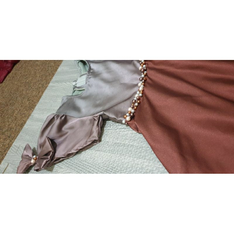 gamis armani silk couple / kemeja armani / tunik armani ombre / armani silk gradasi