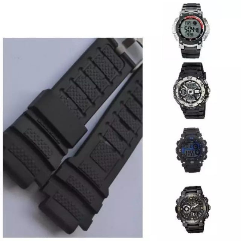 Tali/Strap Jam Tangan QQ GW88 QnQ GW88 Q&Q GW88 Karet Jam Tangan QQ GW88J008Y