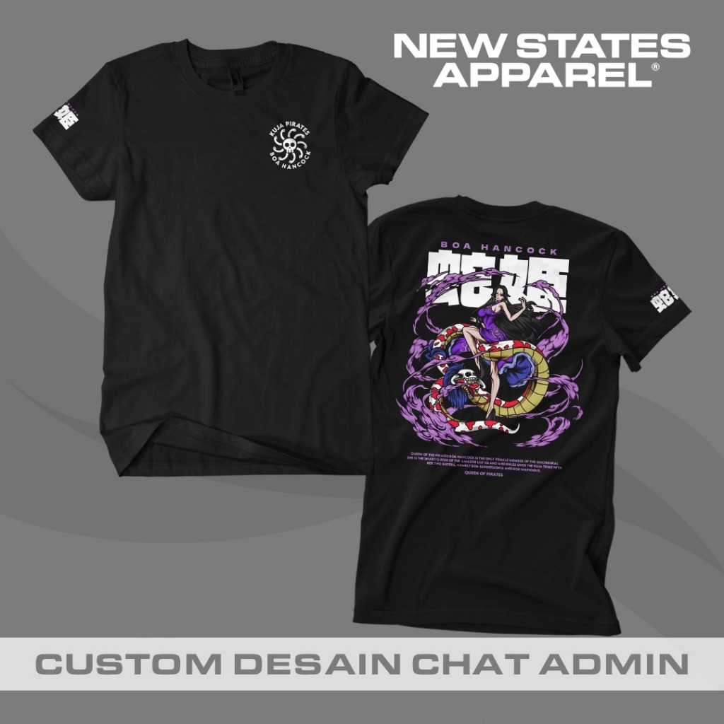 T-Shirt / Kaos One Piece Boa Hancock
