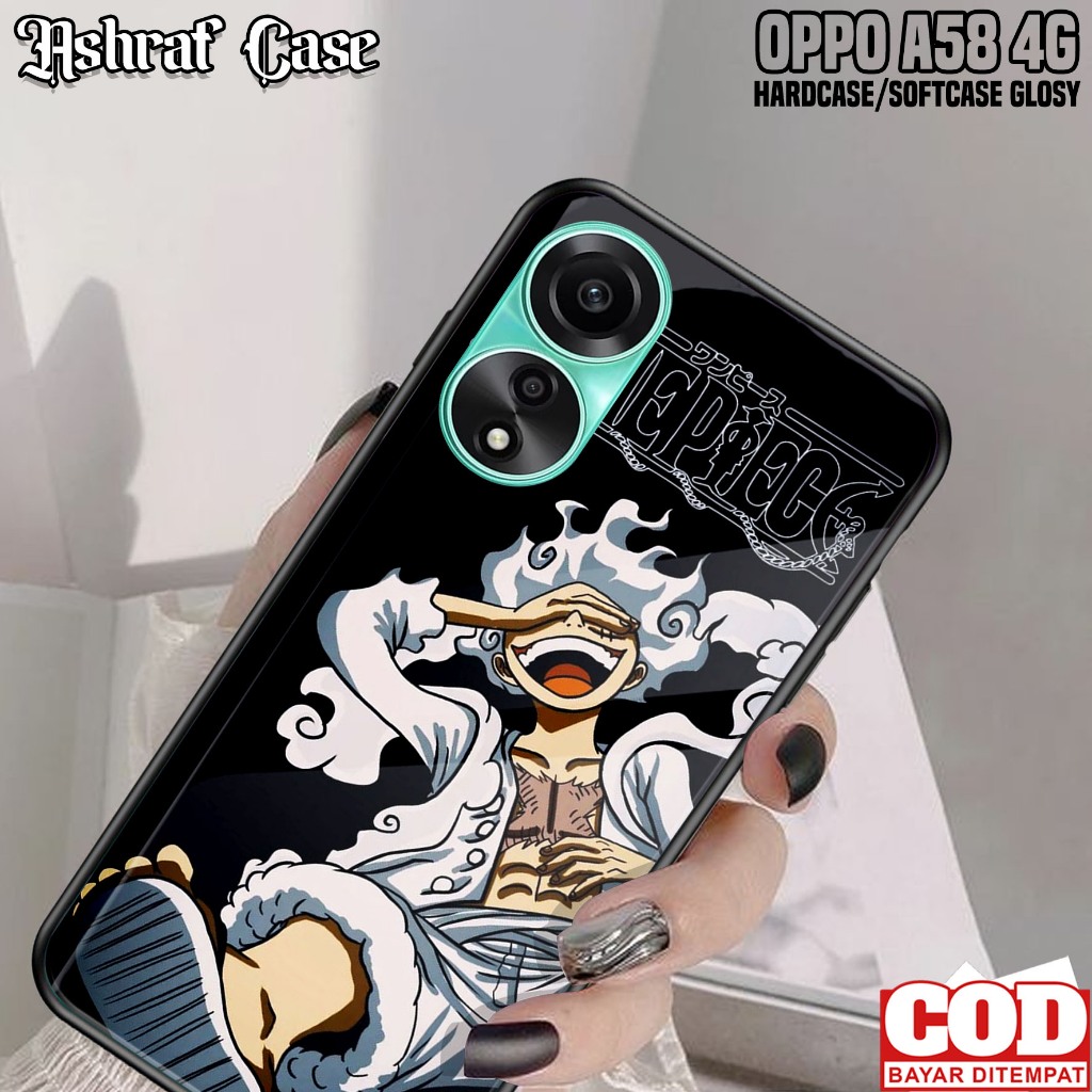 Case Oppo A58 4G - Casing Oppo A58 4G ( LUFY ) Silikon Hp Oppo A58 4G - Kesing Hp Oppo A58 4G - Kond