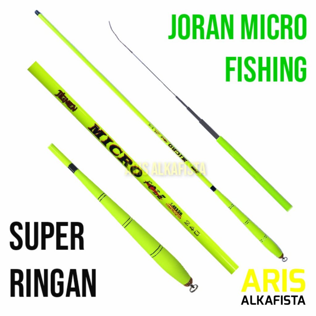 Joran Micro Fishing JIGMEN MICRO POLE Carbon Construction