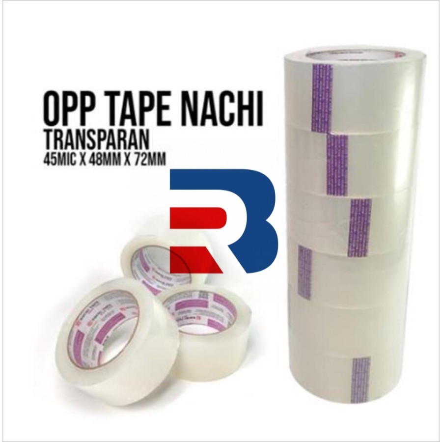 

Lakban OPP Nachi 48mm / Lakban OPP Nachi 100 Yard Bening