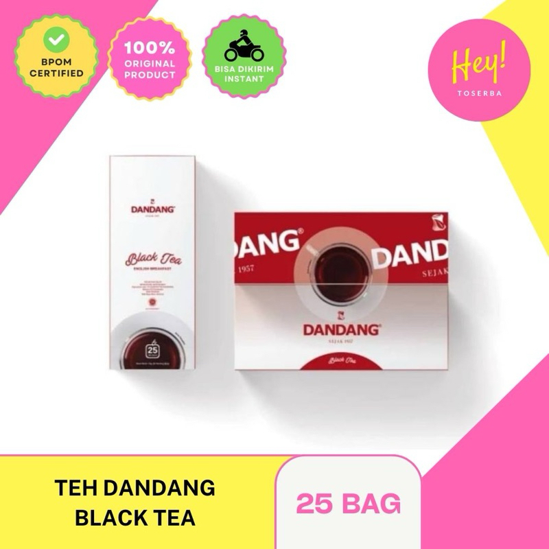 

Teh Dandang Black Tea 25 Bag - Teh Celup