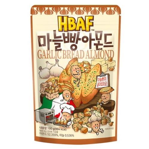 

[Pre Order] HBAF Garlic Bread Almond 190gr