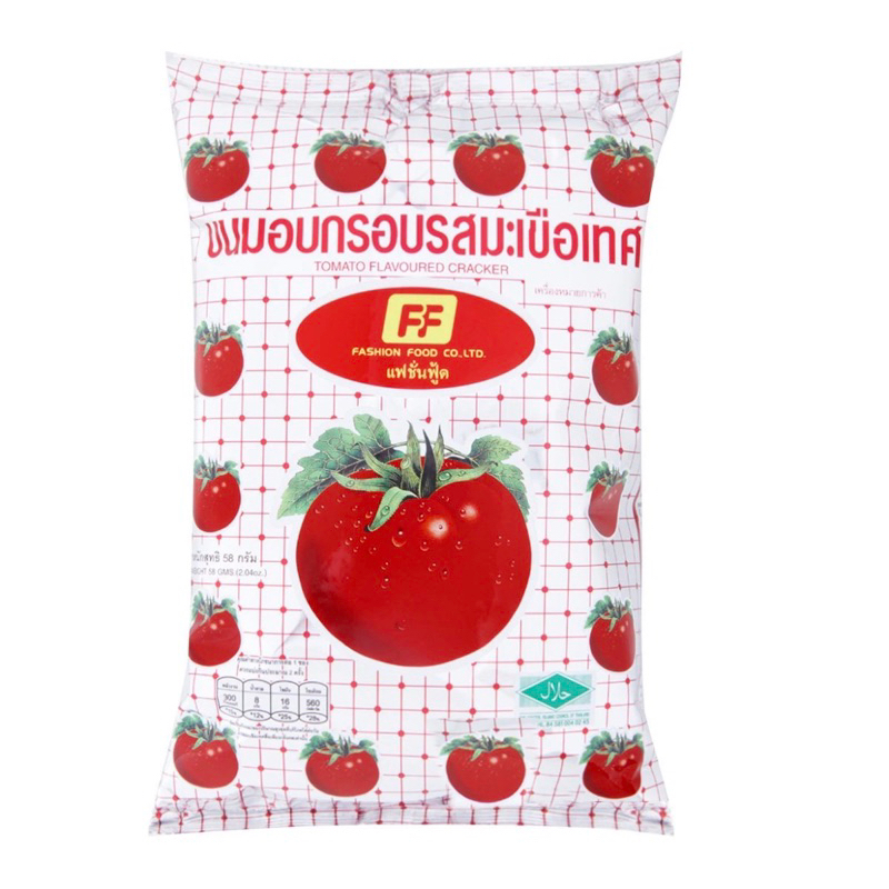 

FF Fashion Food Tomato Crackers Snack Jisoo - Snack Viral Tomat Camilan Jisoo Blackpink Thailand Import