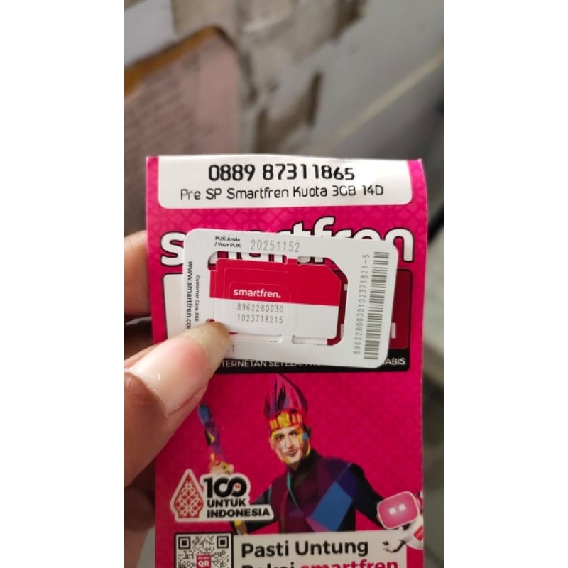 PERDANA SMARTFREN 12 DIGIT