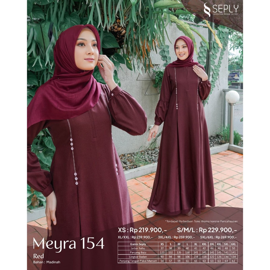 PROMO SEPLY MEYRA 154 RED