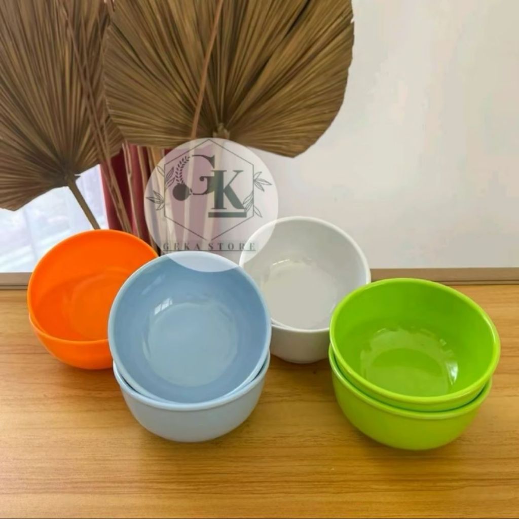6 PCS KOBOKAN BAHAN MELAMIN TERMURAH / MANGKUK KECIL TEBAL
