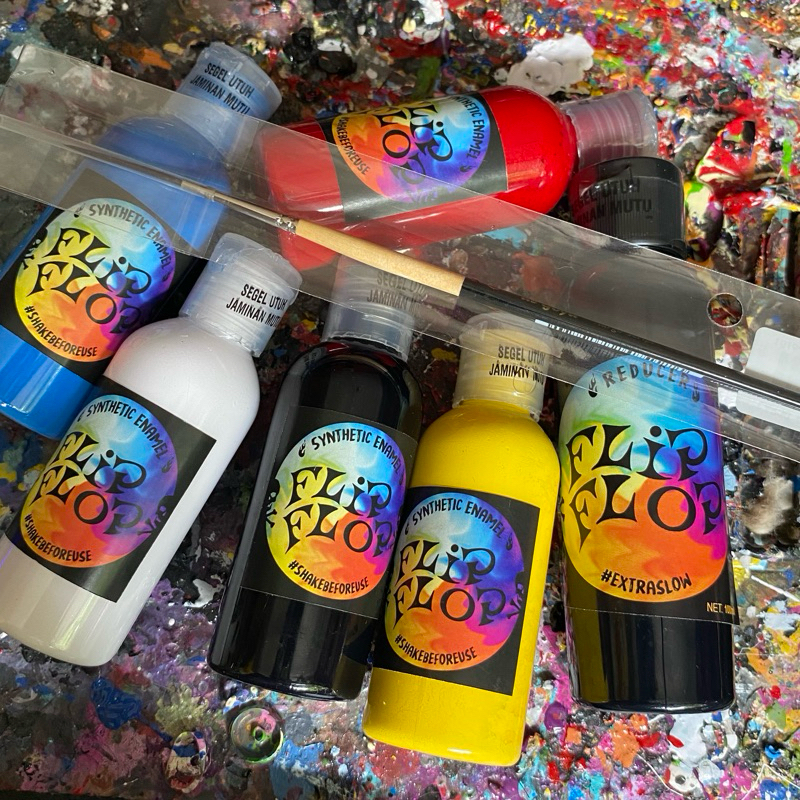 

PROMO 1 PAKET FLIPFLOP ENAMEL PAINT