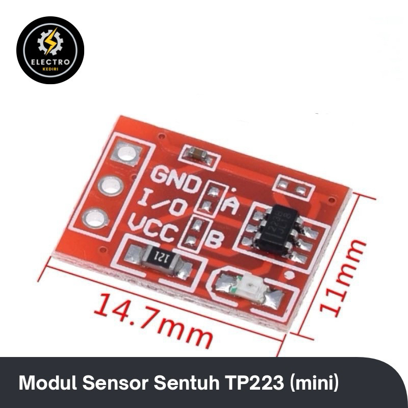 TTP223 modul sensor sentuh switch | censor touch module ttp 223 | mini touch tp 223