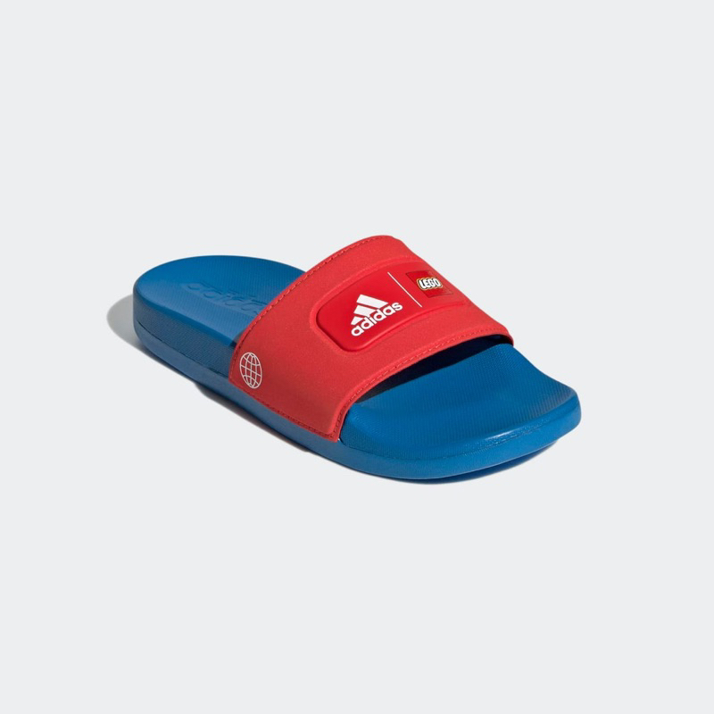 Sandal Adidas Adilette Comfort X Lego Red White Blue GW8109
