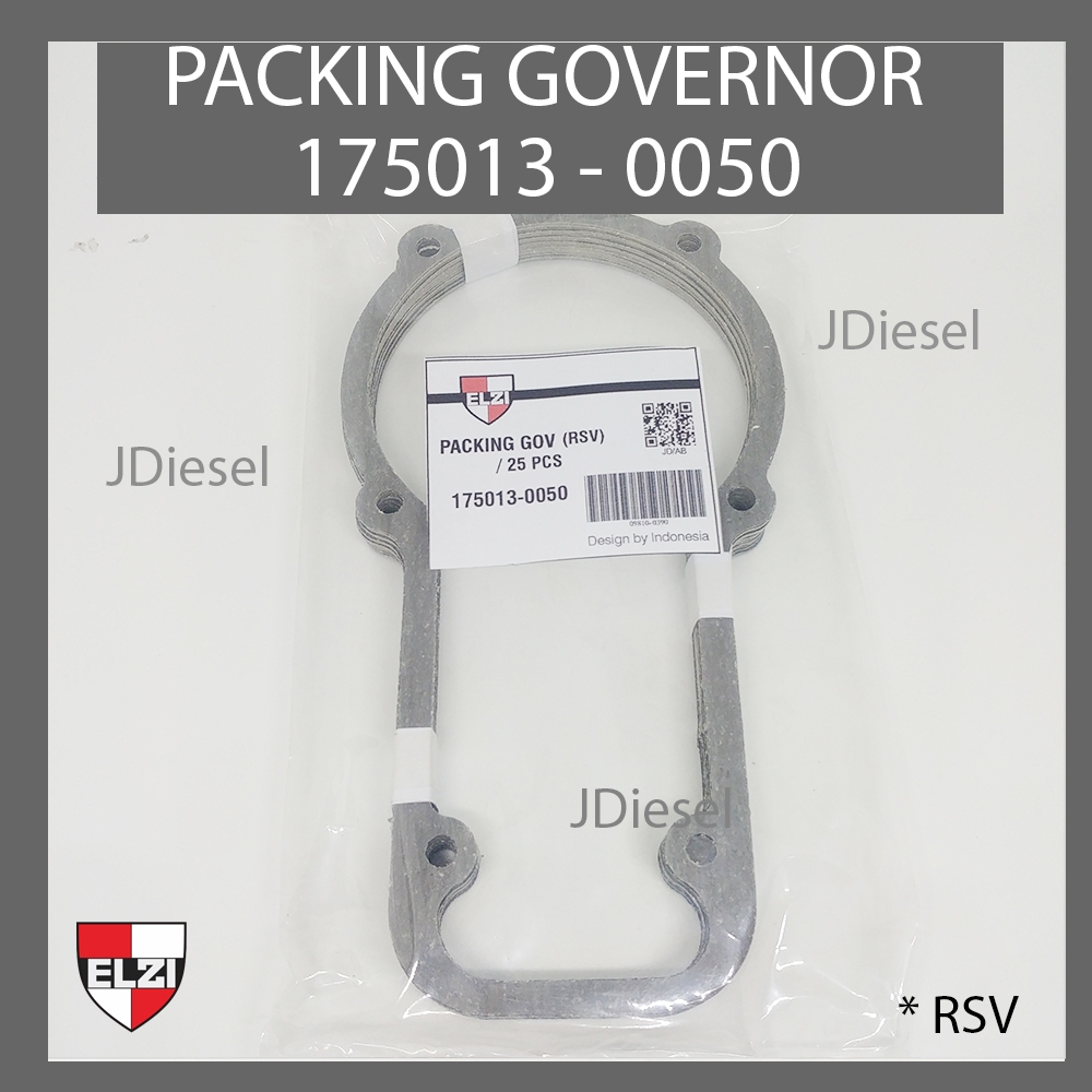 ( NEW ) Elzi Packing Gasket Governor Pump Komatsu RSV 175013 - 0050