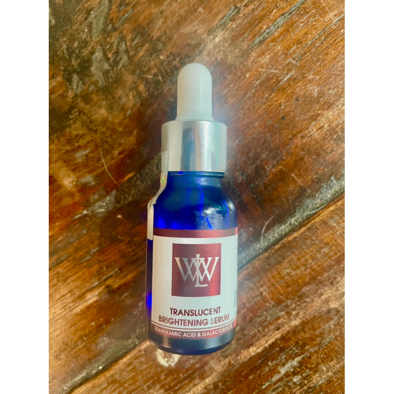 WLW Translucent Brightening Serum 15 ml (serum pencerahan dan menyamarkan noda hitam diwajah)