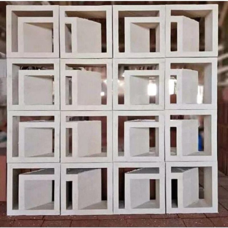 Roster beton 2 muka lubang angin