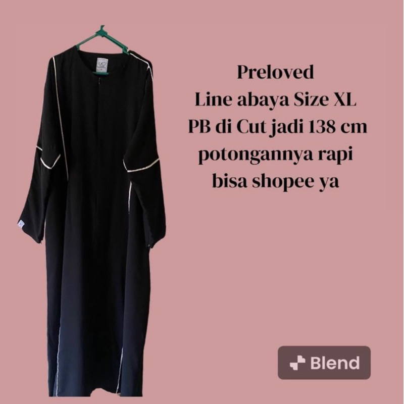 Bismillah preloved Line Abaya Sofni