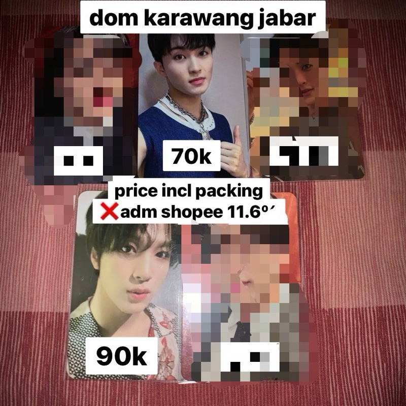 PC MARK ISTJ POB JAS BAGGY JEANS FS GOLDEN AGE COLLECTING HAECHAN CASSETTE SELCA POB ISTJ JAS