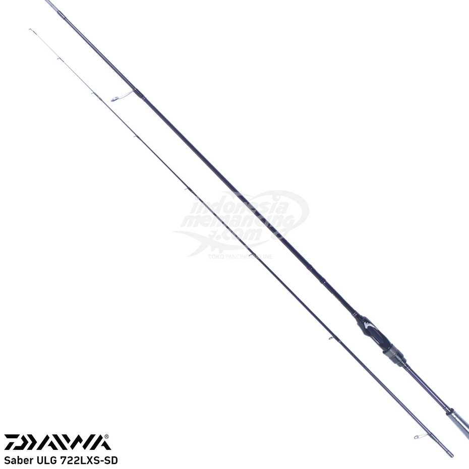 Joran Spinning Sambung 2 Daiwa Saber ULG 722 LXS