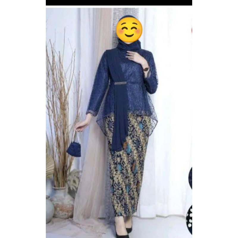 SET KEBAYA MODERN / KEBAYA BRUKAT DEWASA