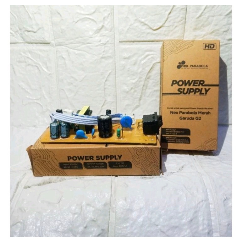 Power suplay Nex parabola Kuning ORI power supply receiver nex parabola merah garuda G2