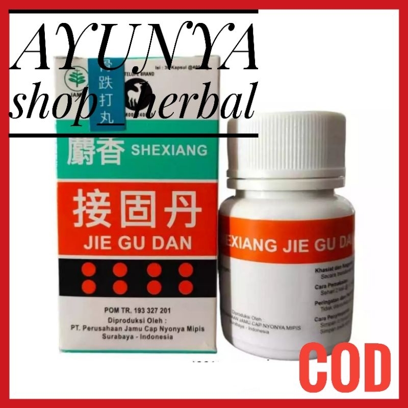 SHEXIANG JIE GU DAN ( bpom ) Obat Sirkulasi Darah Patah Tulang Tulang Retak Sambung Tulang - Obat Ci