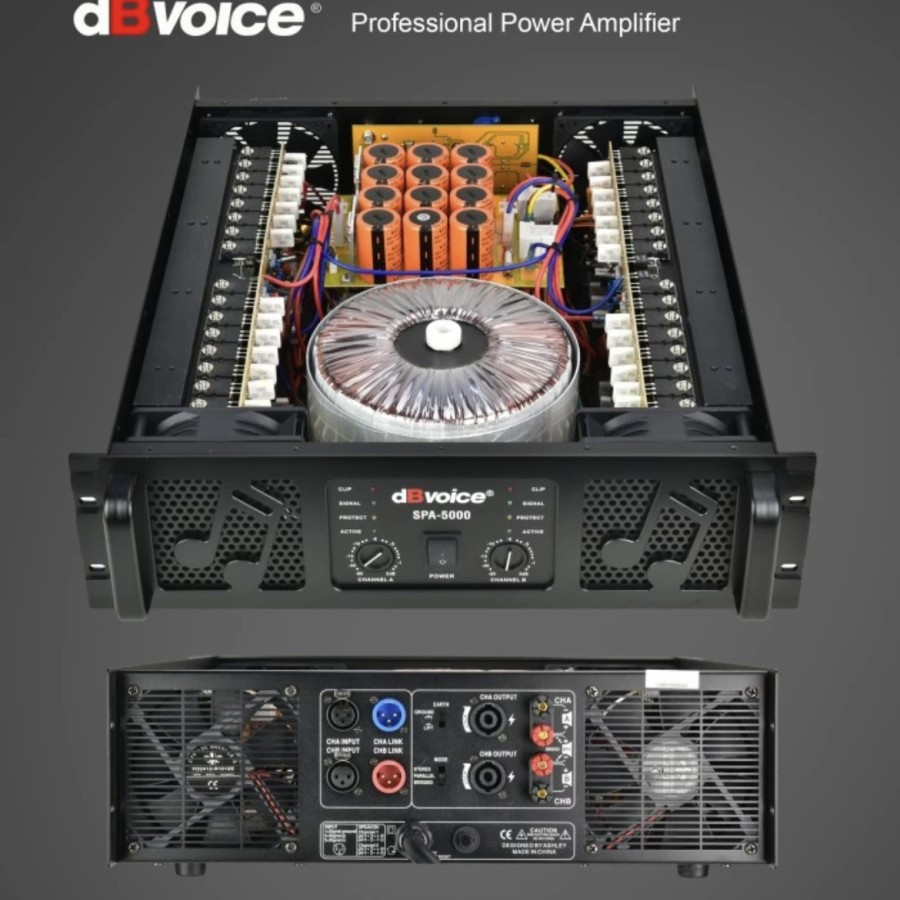 Power dB Voice SPA 5000 Original Amplifier dbvoice SPA5000 Class GB