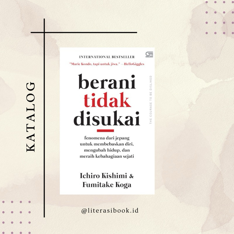 Berani tidak disukai