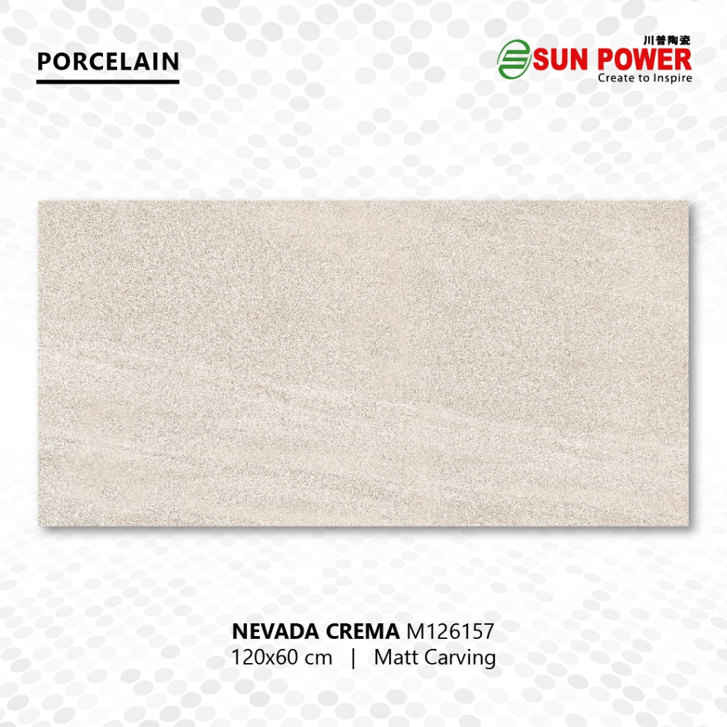 Granit Lantai Matt Carving - Nevada Series 120x60 | Sun Power