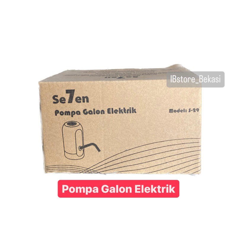 POMPA GALON ELEKTRIK SE7EN - S-29 / Pompa Galon Elektrik