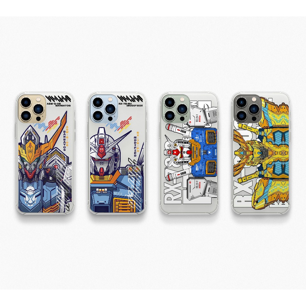 Case Vivo Y91 Y93 Y95 Y91C Y1S Y20 Y20S Y12S Y21 Y21S Y33S Y22 Y36 Y17S Y27S - ( GUNDAM  ) - Softcas