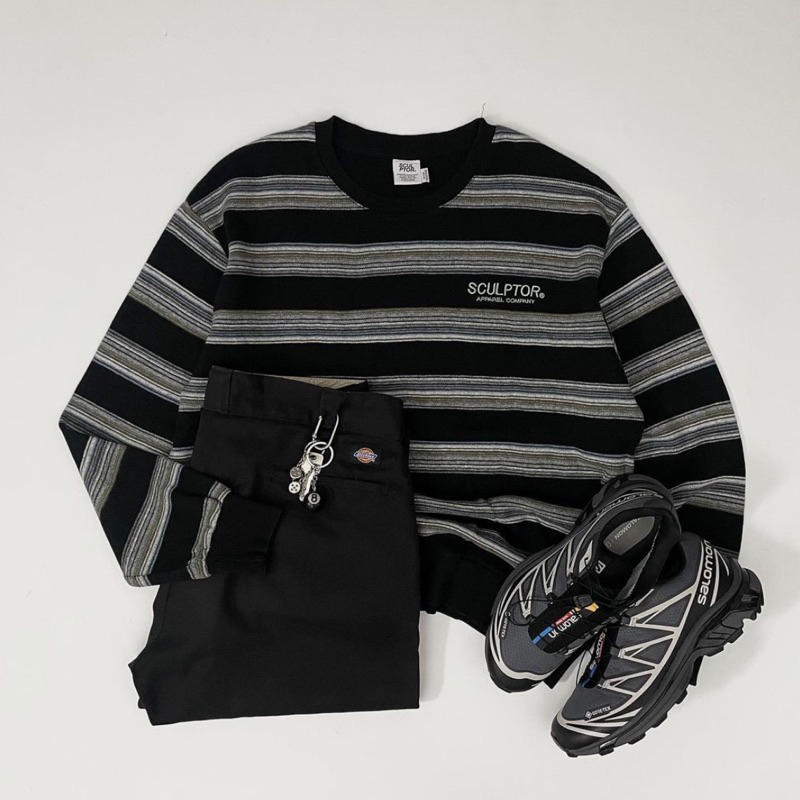 sweatshirt sculptor stripe