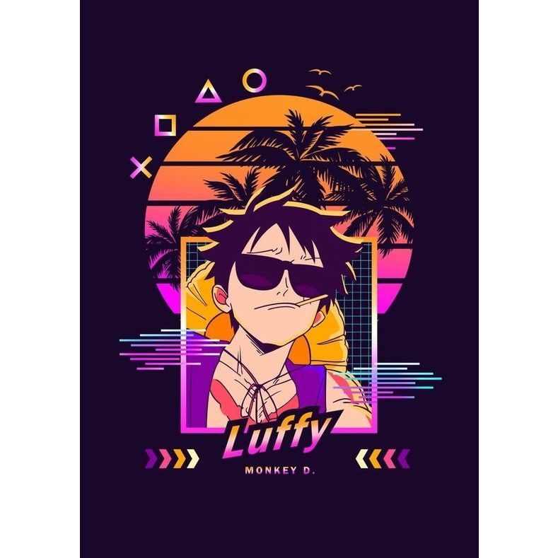 

SABLON DTF STIKER TINGGAL SETRIKA MUDAH DAN PRAKTIS BISA SATUAN - LUFFY NEON BEACH