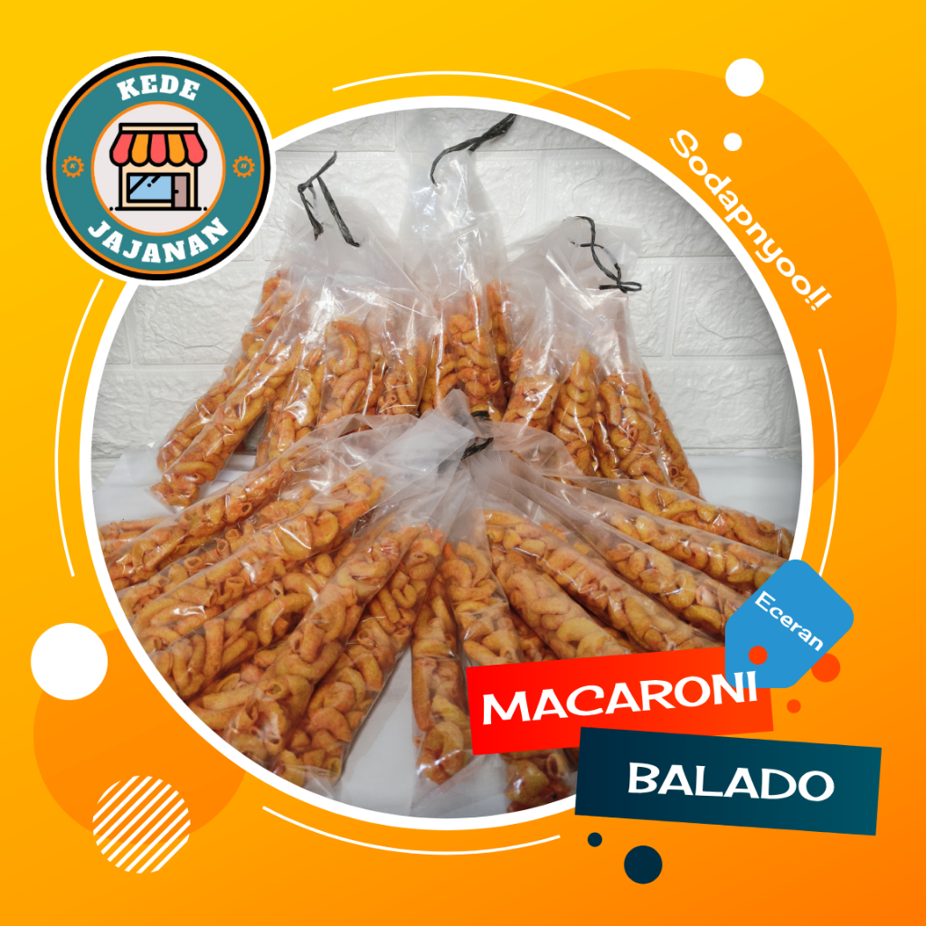 

Macaroni Snack Kemasan Sachet - Kede Jajanan