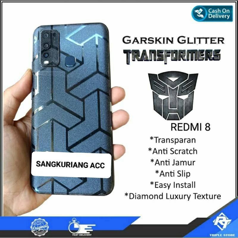 Garskin anti jamur OPPO A54 Skin Carbon Glitter Transformers anti jamur