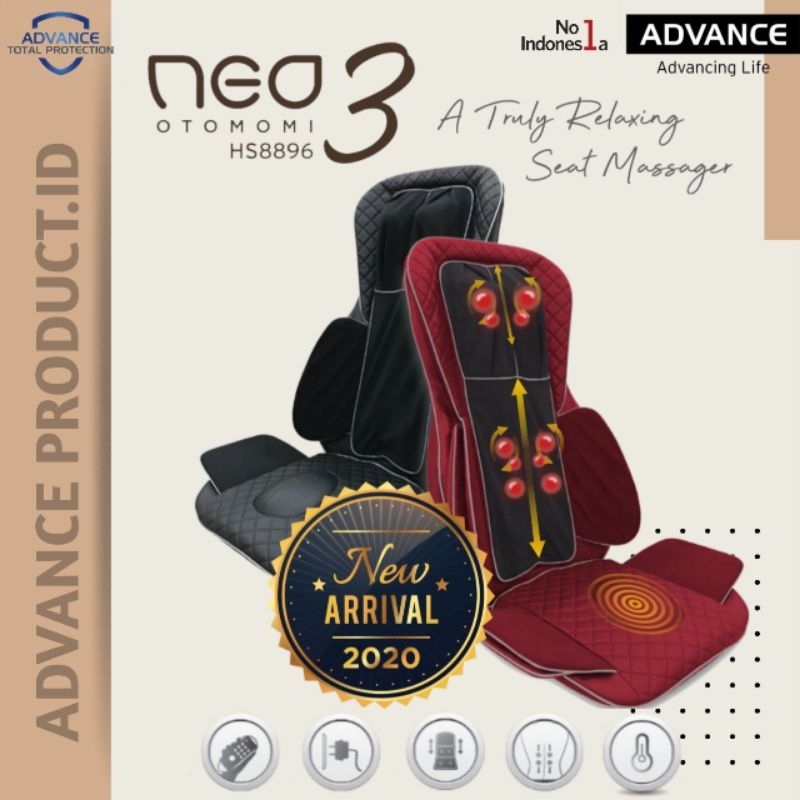 NEO OTOMOMI 3 ADVANCE / KURSI PIJAT PORTABLE ADVANCE