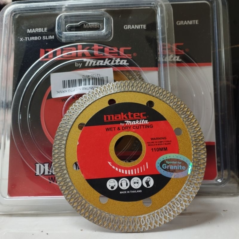 mata gerinda maktec potong granit turbo slim 4 inch