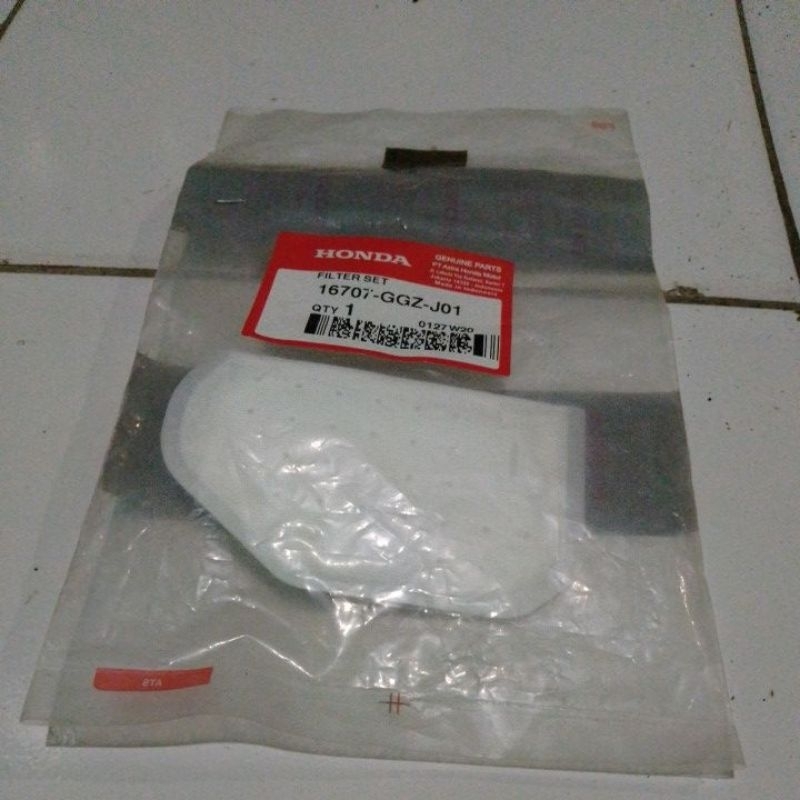 16707-GGZ-J01 filter set full pum pom bensin Vario 150 Ori Asli Ahm