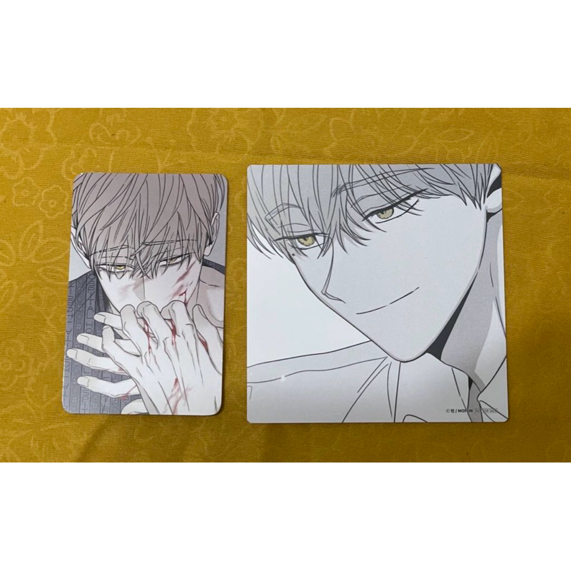 Checkmate Manhwa Jung Eunsung - Coaster & RPC photocard PCn
