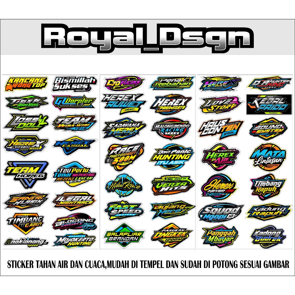 

STIKER 80 PCS STICKER PACK AESTHETIC LOGO HEREX UNTUK LAPTOP, AKSESORIS HP , CASE TUMBLER