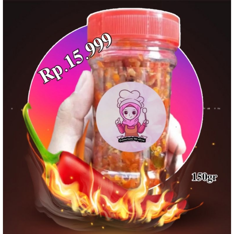 

PROMO SAMPAI BESOK (sambal bunda Alfi 150 gram)