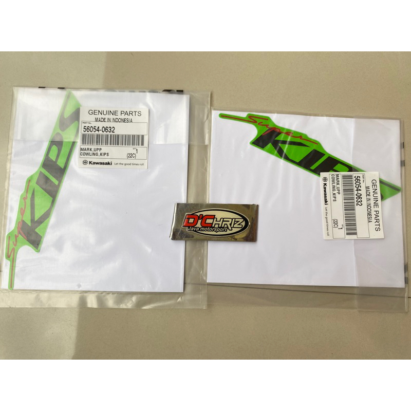 stiker striping superkips ninja rr 2011 Se original kawasaki