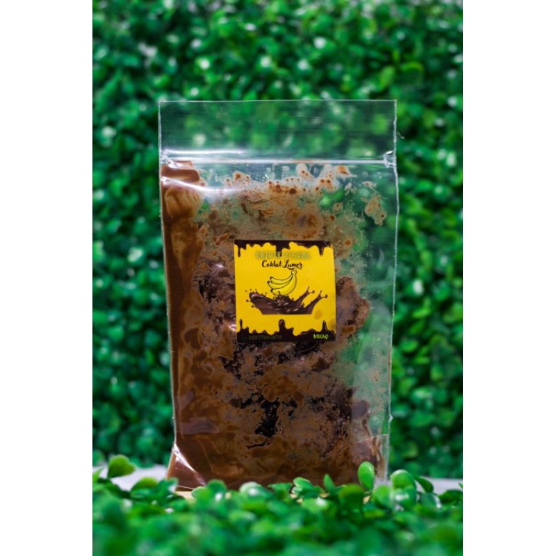 

keripik pisang coklat lumer murah puch