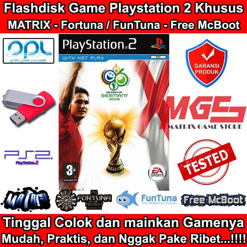 Flashdisk Game PS2 PS 2 FIFA World Cup Germany 2006