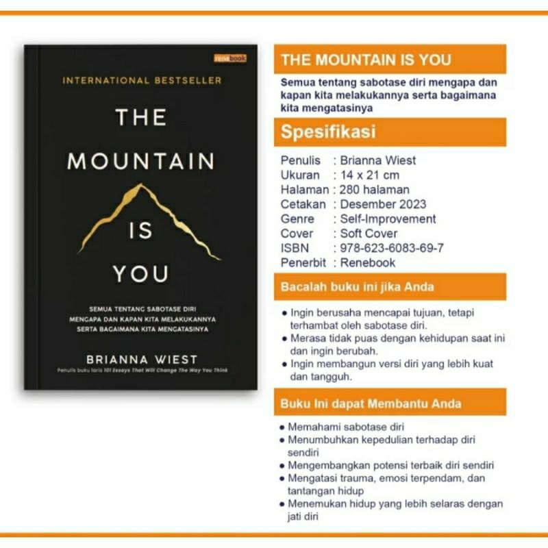 The Mountain Is You - Brianna Weist // 100% Original