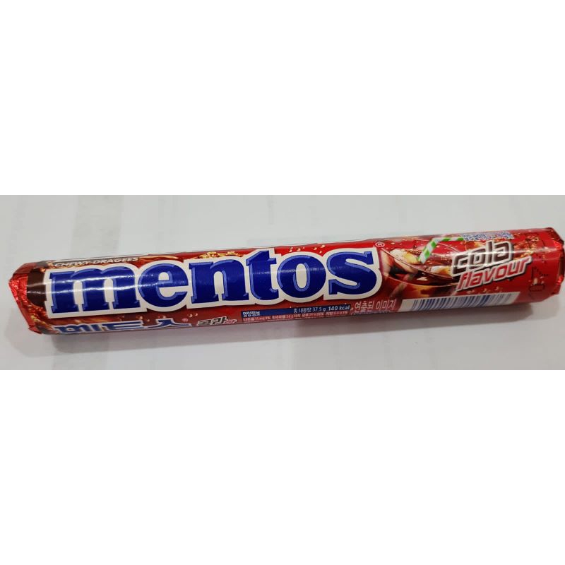 

Mentos cola flavor